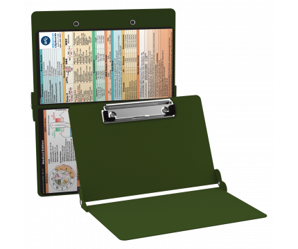 WhiteCoat Clipboard® - Army Green Medical Edition